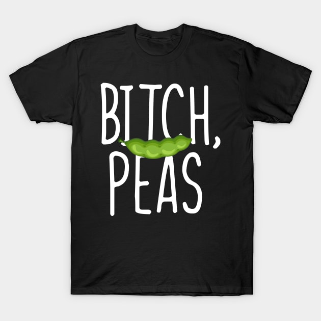 Bitch Peas vegan T-Shirt by Imutobi